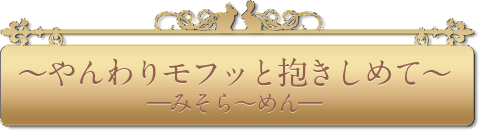 ～やんわりモフッと抱きしめて～―みそら～めん―