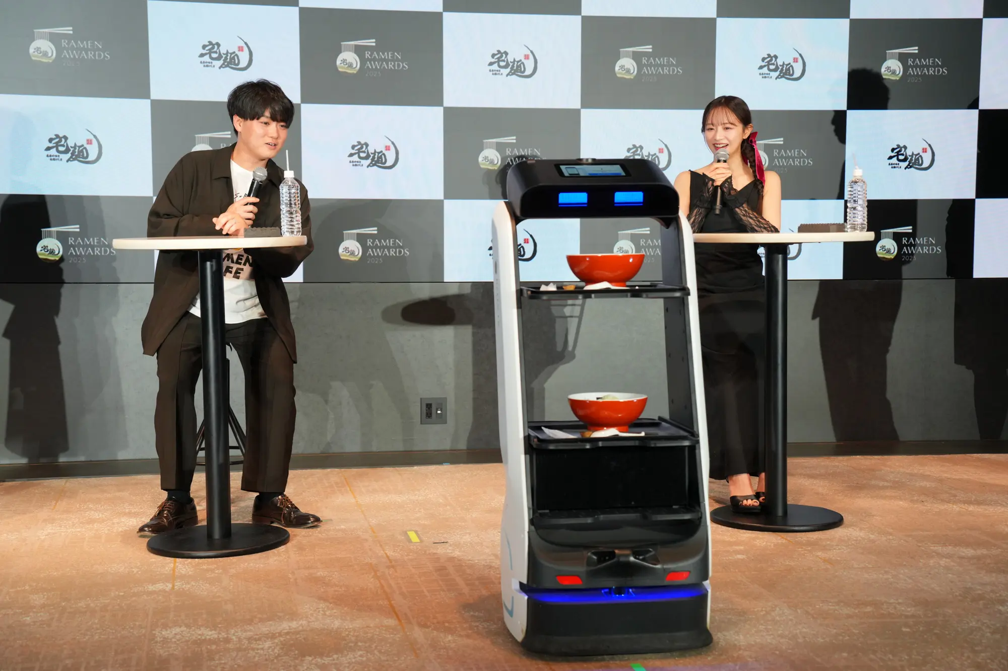 お取り寄せラーメン部門（第15回お取り寄せラーメンオブ・ザ・イヤー）総合大賞「大島 味噌らーめん」を試食し、食レポ対決！