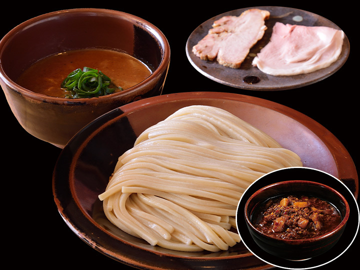 もめんと 中華蕎麦とみ田×元祖スタミナ満点らーめんすず鬼」の「つけめん本店