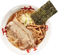 中華そば(あっさり・太麺)